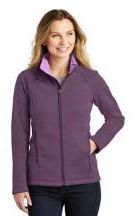 The North Face ® Ladies Ridgewall 100% Recycled Polyester Soft Shell Jacket With Pockets